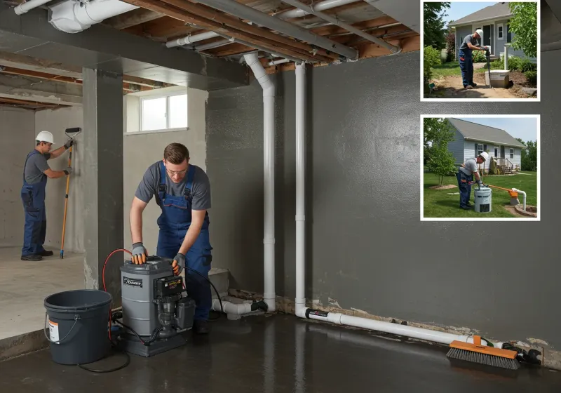 Basement Waterproofing and Flood Prevention process in Pelican Bay, FL